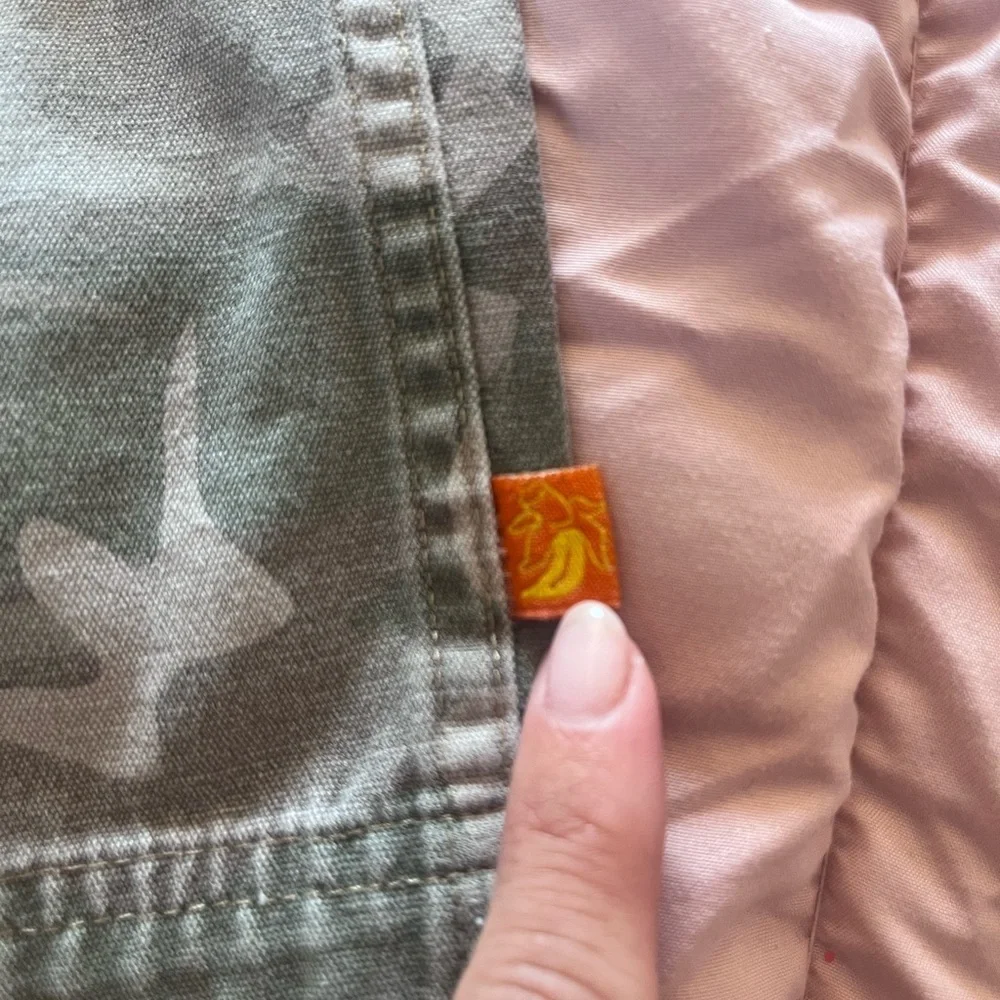 Vintage Curiuos George Camouflage Cargo Pants